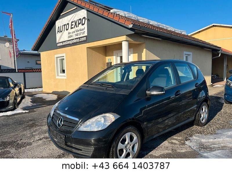 Schwarz Gebraucht 2009 Mercedes A150 Limousine | 2.590 € (Superpreis) - Bild 1/4
