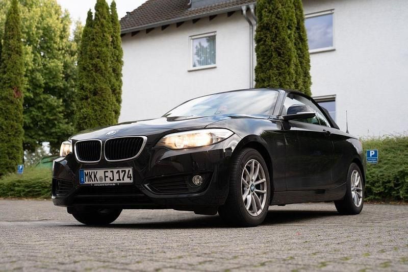 Gebraucht BMW 218 136 PS (100 kW) 2016 Schwarz Cabrio