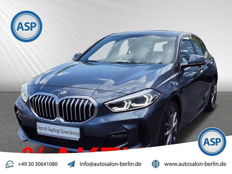 Grau mineralgrau metallic metallic Gebraucht 2021 BMW 120 M Sport Kleinwagen | 27.850 € (Fairer Preis) - Bild 1/4