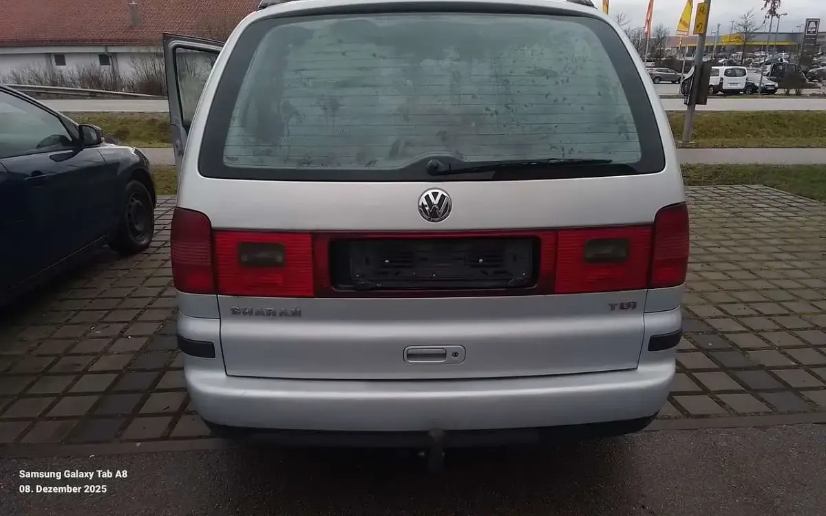 Brugt VW Sharan Highline 116 HK (85 kW) 2002 Sølv MPV