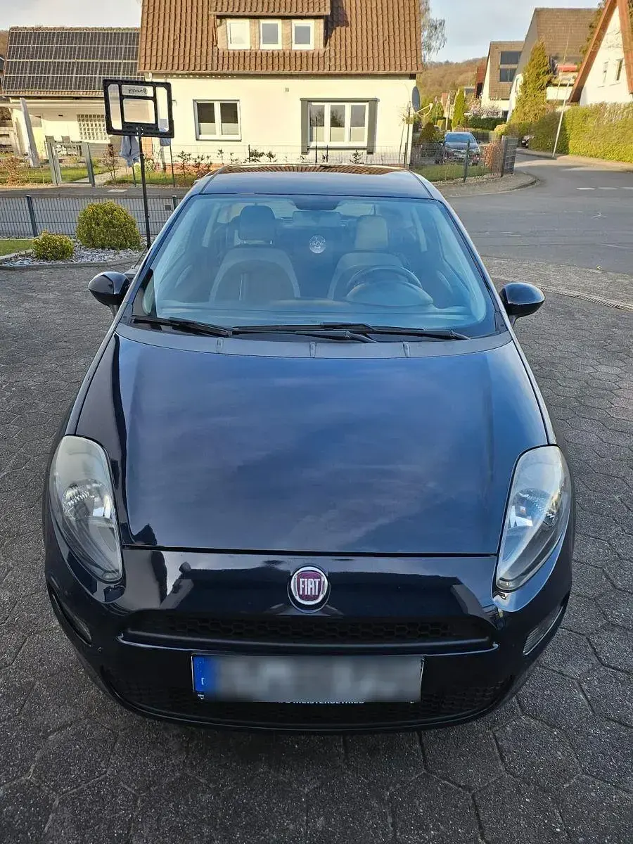 Gebraucht Fiat Punto Evo 69 PS (50 kW) 2012 Blau Kleinwagen