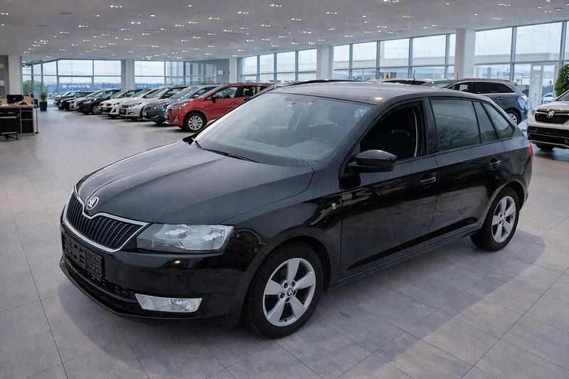 Gebraucht Skoda Rapid 90 PS (66 kW) 2014 Schwarz Kombi