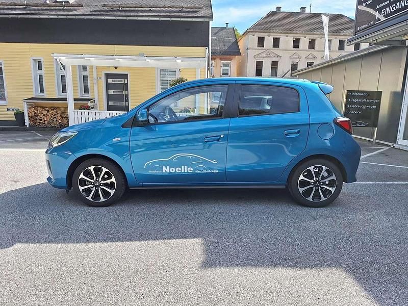 Gebraucht Mitsubishi Space Star Select+ 71 PS (52 kW) 2024 Atollblau (p) Kleinwagen