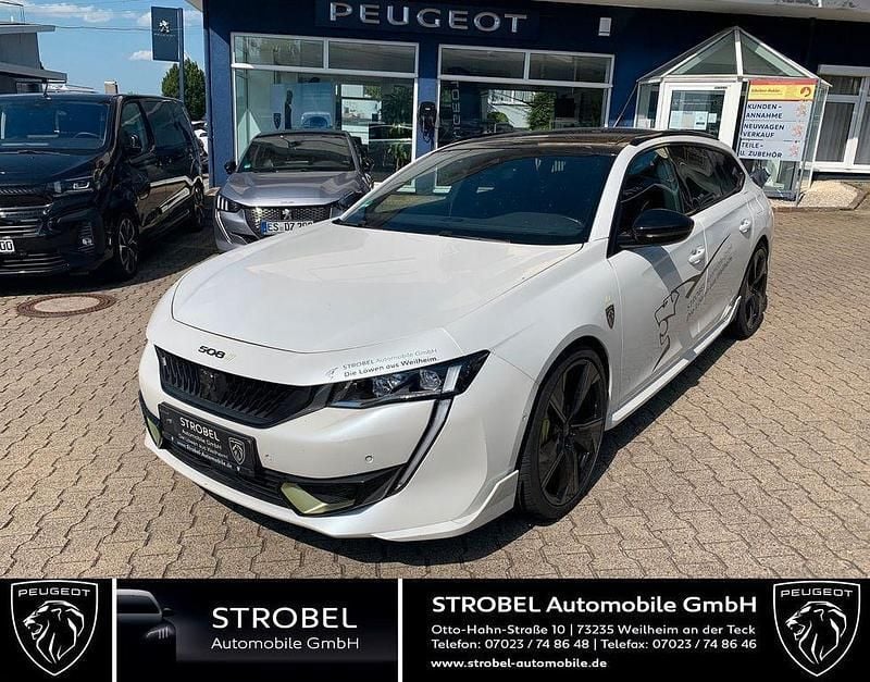Weiß Gebraucht 2022 Peugeot 508 Peugeot Sport Engineered Kombi | 36.490 € (Etwas zu teuer) - Bild 1/4