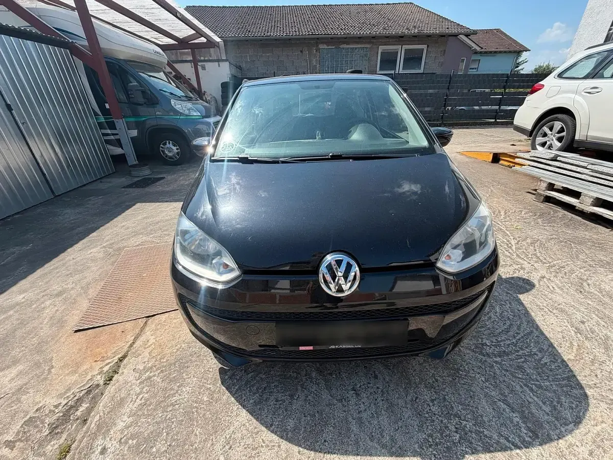 Gebraucht VW up! 60 PS (44 kW) 2012 Schwarz Kleinwagen