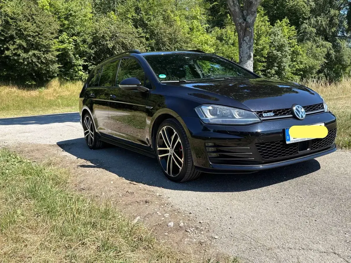 Gebraucht VW Golf VII GTD 184 PS (135 kW) 2015 Schwarz Limousine