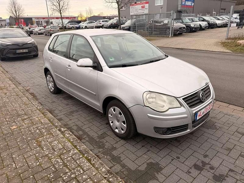 Gebraucht VW Polo Trendline 69 PS (50 kW) 2007 Silber Kleinwagen