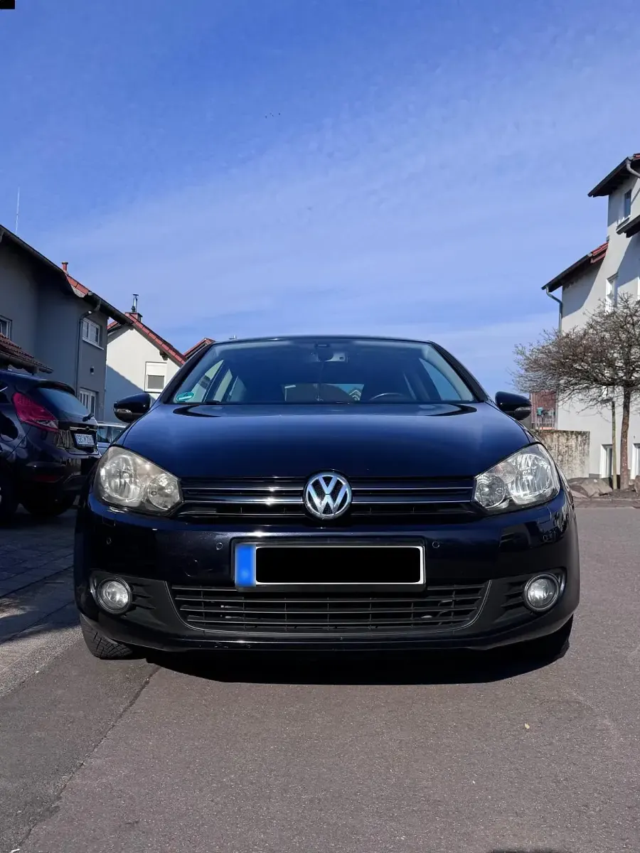 Gebraucht VW Golf VI 122 PS (89 kW) 2009 Schwarz Kleinwagen