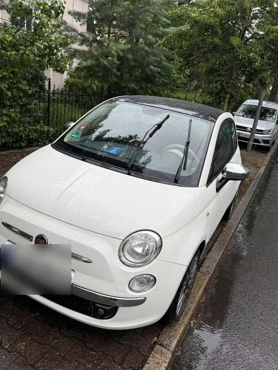 Używany Fiat 500 69 KM (50 kW) 2014 Biały Hatchback
