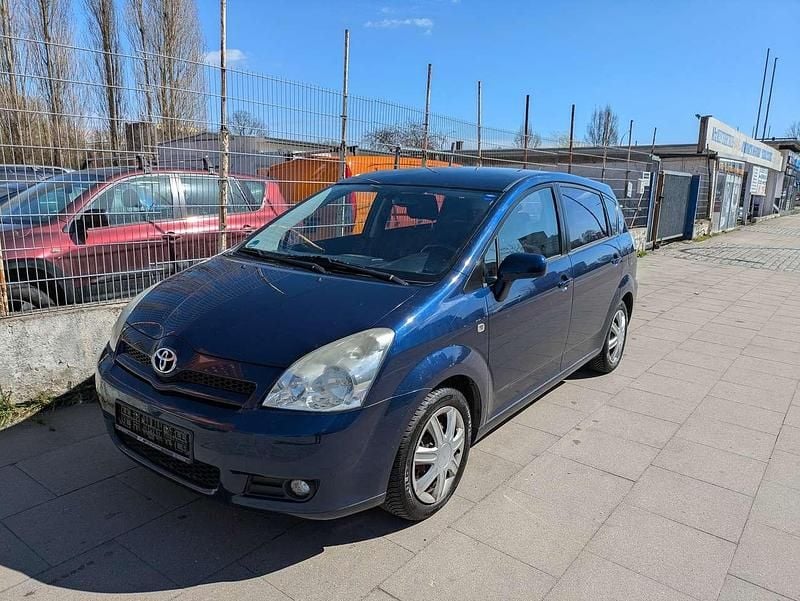 Gebraucht Toyota Corolla Verso Sol 129 PS (94 kW) 2005 Dark blue mica metallic Van / Kleinbus