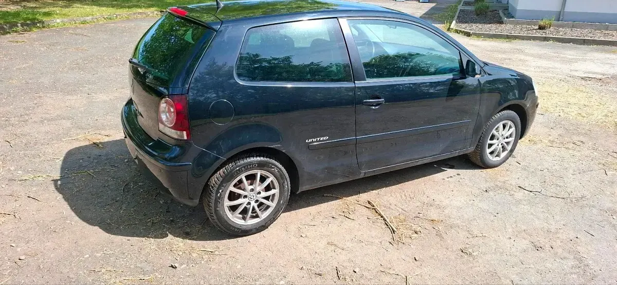 Second-hand VW Polo United 54 CP (39 kW) 2009 Negru Hatchback