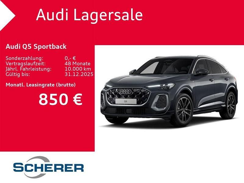 Grau Neu 2025 Audi Q5 Sportback Sport SUV | 73.580 € (Fairer Preis) - Bild 1/4