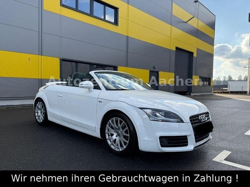 Weiß Gebraucht 2008 Audi TT Roadster S-Line Cabrio | 8.990 € (Superpreis) - Bild 1/4