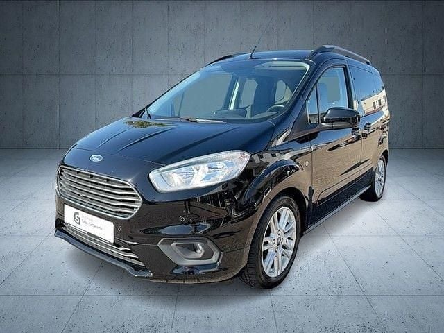 Gebraucht Ford Tourneo Courier Titanium 101 PS (74 kW) 2019 Schwarz Van / Kleinbus