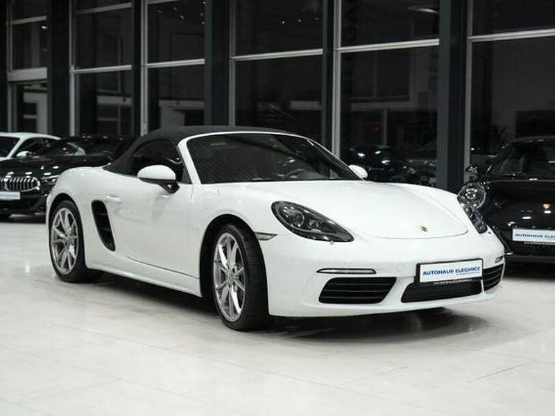Gebraucht Porsche Boxster 299 PS (219 kW) 2018 Pure white Cabrio