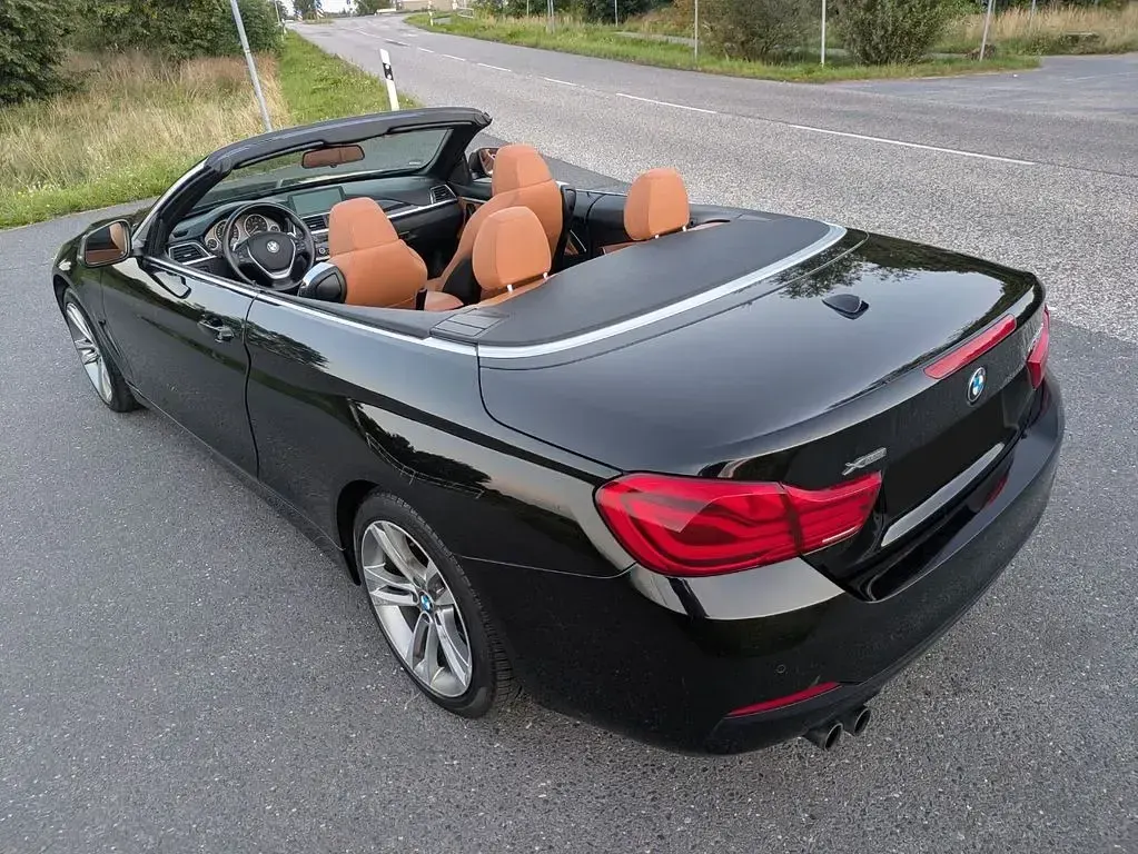 Gebraucht BMW 430 Cabriolet Sport Line 252 PS (185 kW) 2017 Schwarz Cabrio