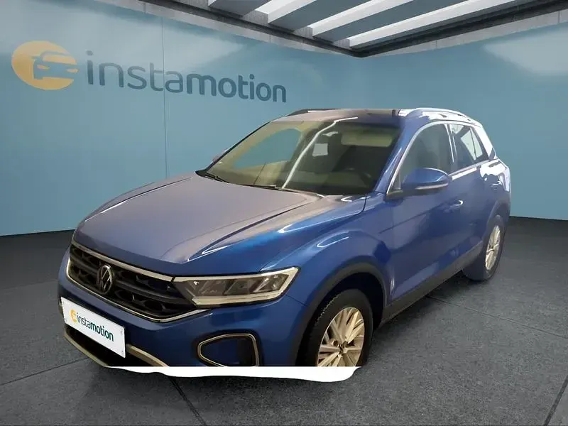 Gebraucht VW T-Roc Life 110 PS (80 kW) 2022 Blau SUV