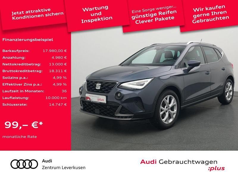 Magnetic grau Gebraucht 2024 Seat Arona FR SUV | 17.980 € (Guter Preis) - Bild 1/4