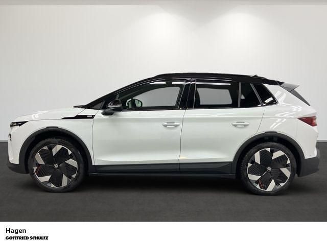 Gebraucht Skoda Elroq First Edition 210 kW (286 PS) 2025 Timianogrün / blackmagic per SUV