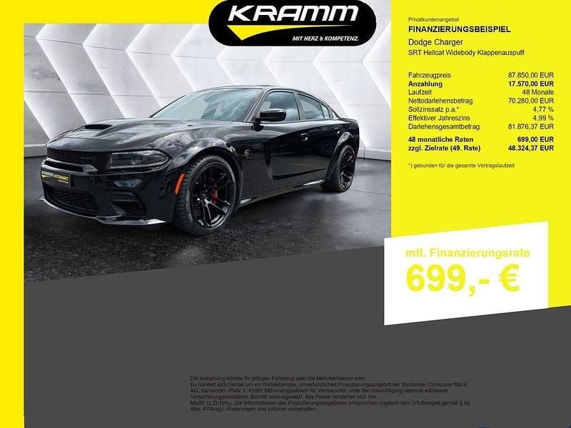 Gebraucht Dodge Charger 728 PS (535 kW) 2022 Pitch black Limousine