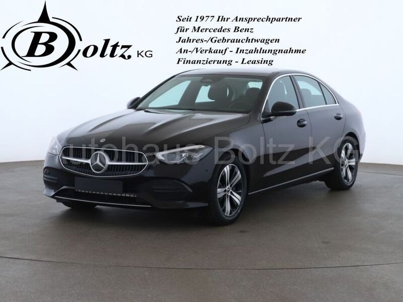 Obsidianschwarz Gebraucht 2024 Mercedes C200 Advanced Plus Limousine | 43.800 € (Etwas zu teuer) - Bild 1/4