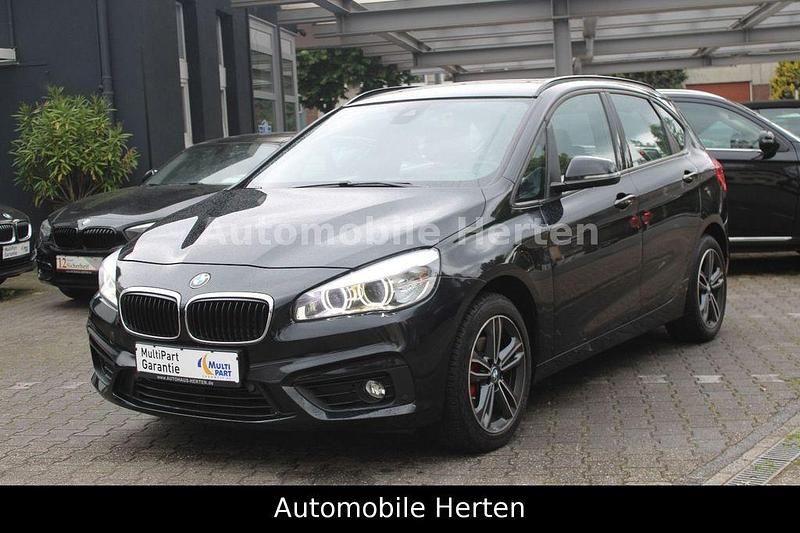 Gebraucht BMW 218 Active Tourer Advantage 136 PS (100 kW) 2018 Schwarz Van / Kleinbus