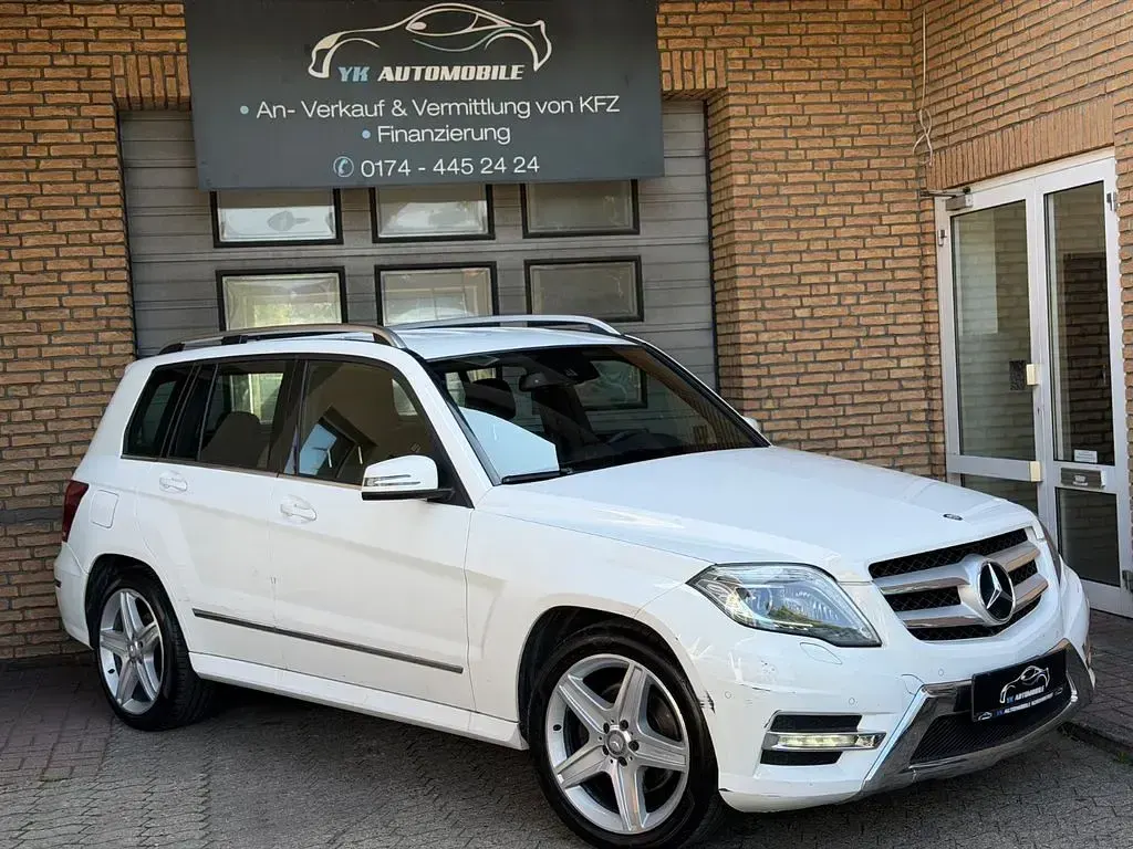 Gebraucht Mercedes GLK250 AMG line 204 PS (150 kW) 2013 Weiß SUV