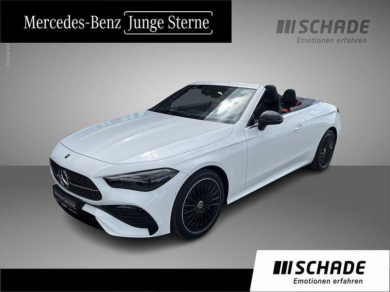 Weiß Gebraucht 2025 Mercedes CLE200 AMG line Cabrio | 61.450 € - Bild 1/4