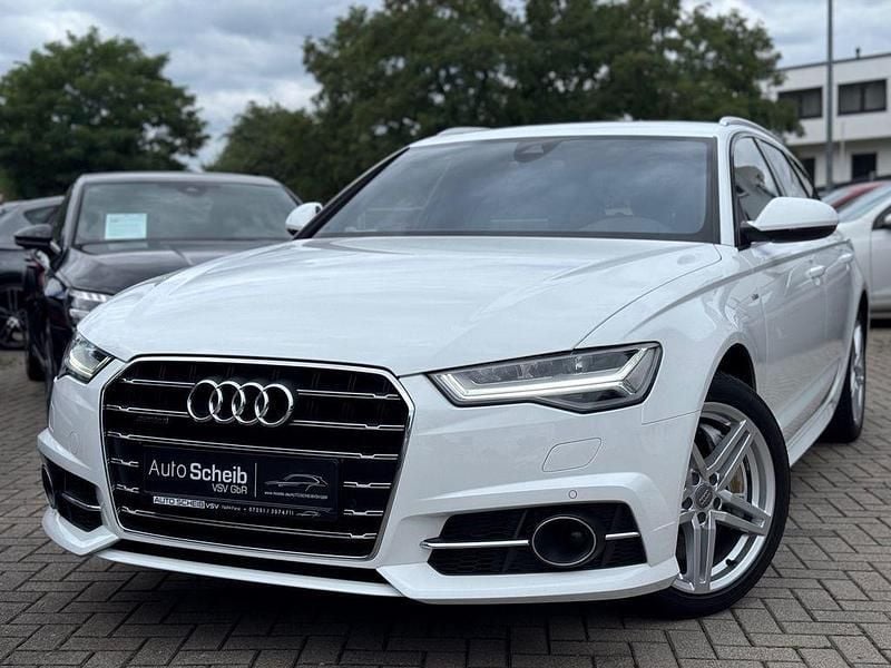 Ibisweiss Gebraucht 2017 Audi A6 S-Line Kombi | 31.450 € (Teuer) - Bild 1/4