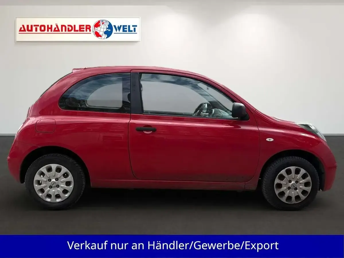 Gebraucht Nissan Micra 65 PS (47 kW) 2009 Rot Kleinwagen