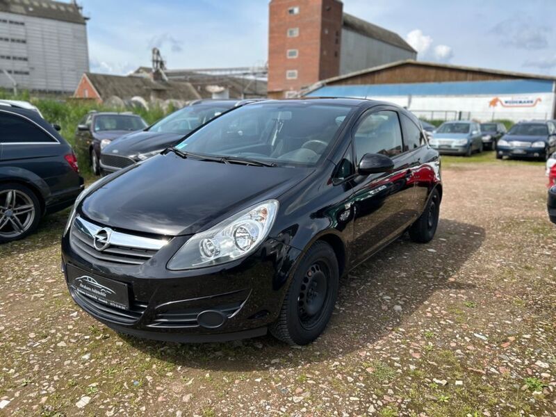 Gebraucht Opel Corsa Edition 69 PS (50 kW) 2010 Schwarz Kleinwagen