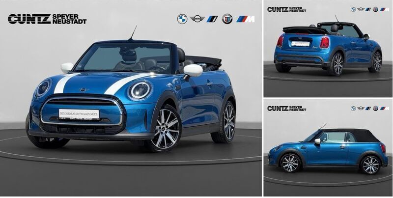 Blau Gebraucht 2023 Mini Cooper Cabriolet Classic Cabrio | 29.980 € (Fairer Preis) - Bild 1/4