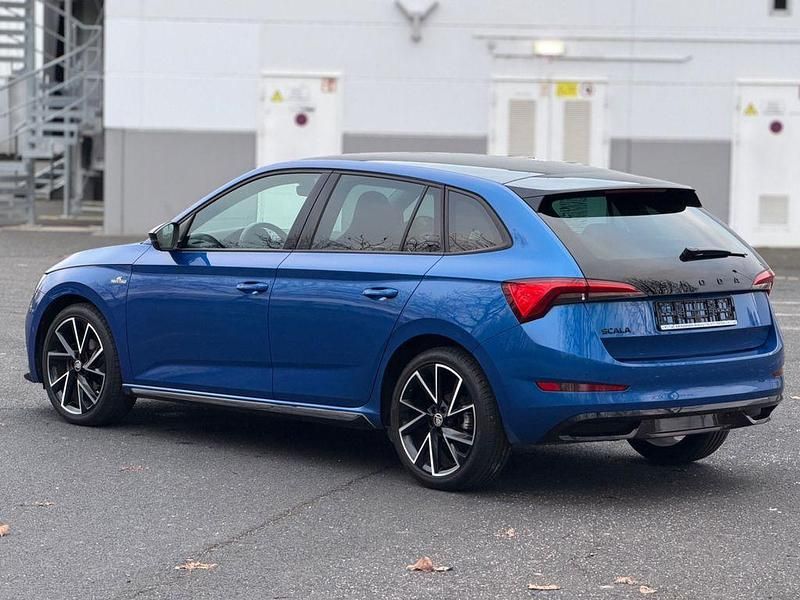Gebraucht Skoda Scala Monte Carlo 110 PS (80 kW) 2023 Blau Kleinwagen