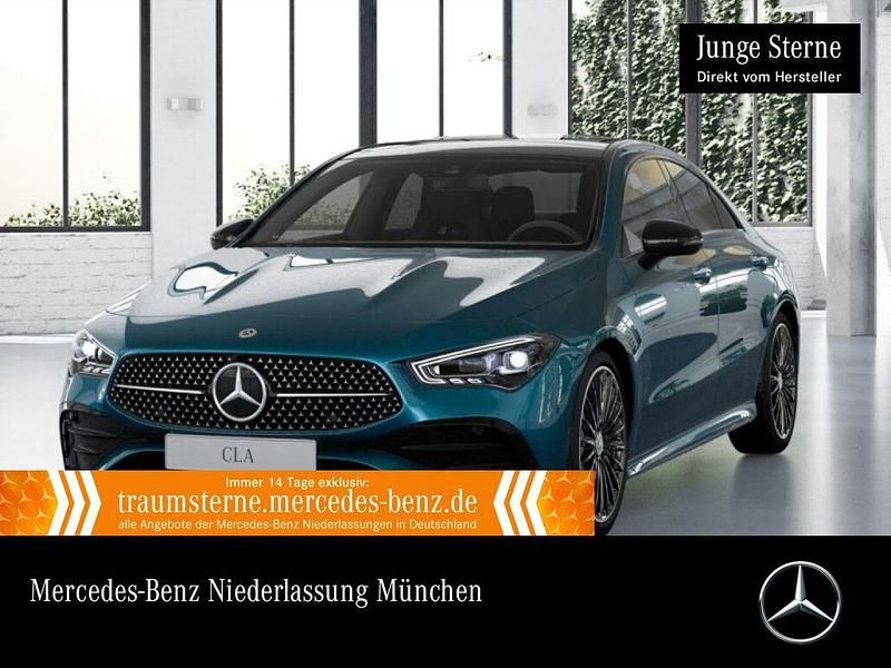 Blau Gebraucht 2024 Mercedes CLA200 Premium Limousine | 34.990 € (Fairer Preis) - Bild 1/3