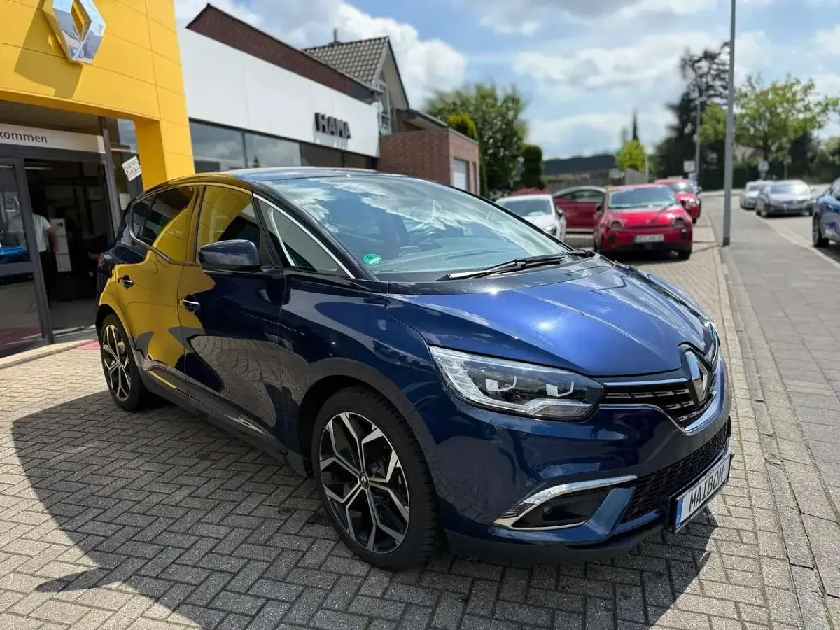 Gebraucht Renault Scenic E-Tech Intens 140 PS (102 kW) 2021 Blau Van / Kleinbus