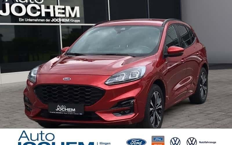 Rot Gebraucht 2021 Ford Kuga ST-Line X SUV | 24.490 € (Fairer Preis) - Bild 1/4