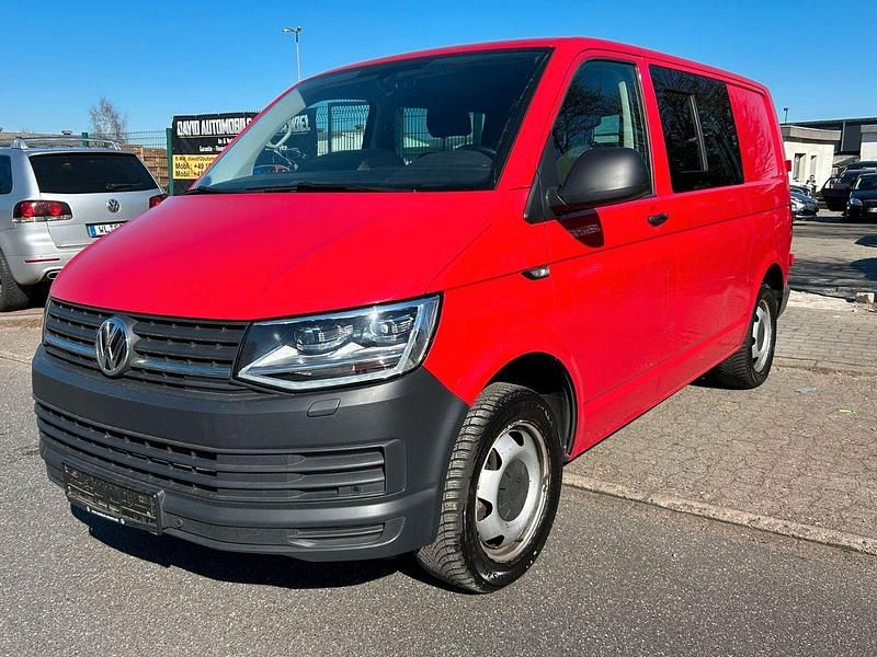 Second-hand VW Transporter 204 CP (150 kW) 2018 Roșu Van