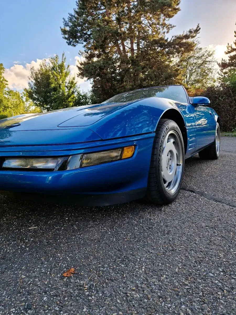 Gebraucht Corvette C4 305 PS (224 kW) 1992 Blau Cabrio