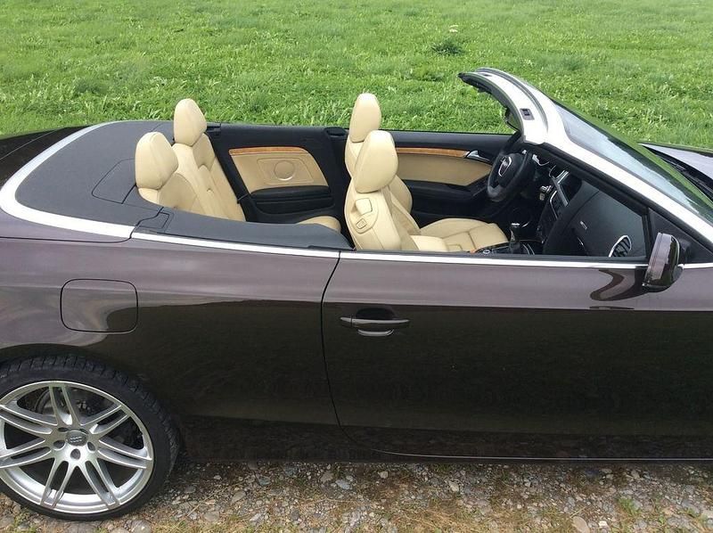 Gebraucht Audi A5 Cabriolet Ambiente 211 PS (155 kW) 2009 Braun Cabrio