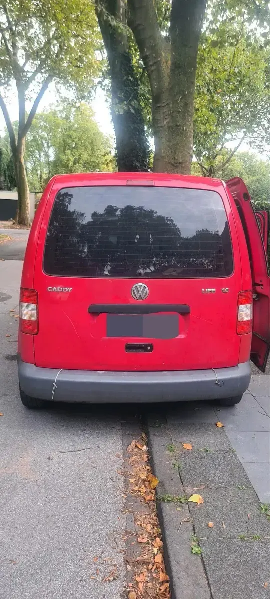 Gebraucht VW Caddy Life 102 PS (75 kW) 2006 Rot Van / Kleinbus