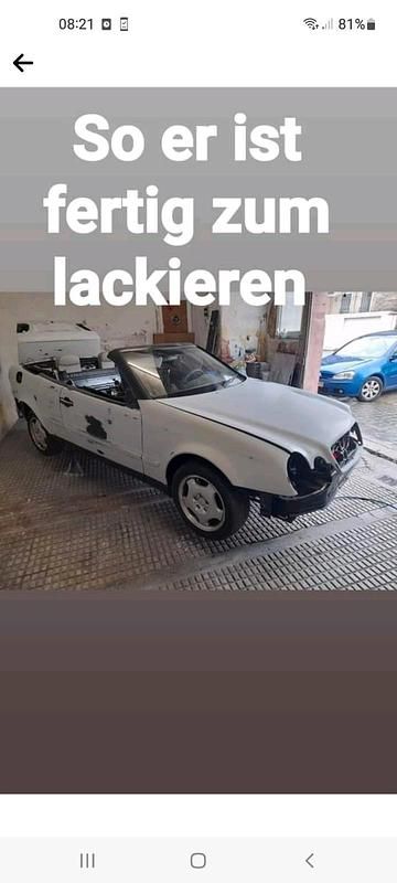 Schwarz Gebraucht 1999 Mercedes 320 Cabrio | 1.700 € - Bild 1/4