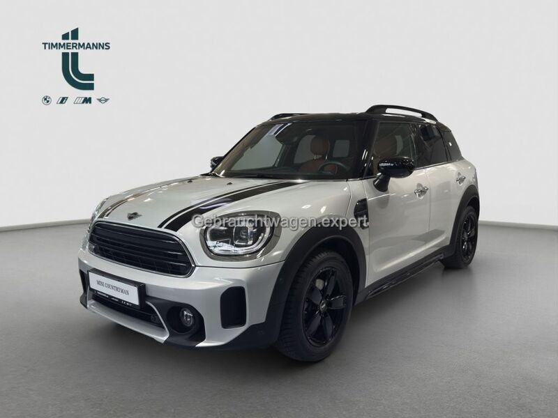 white silver (metallic) Gebraucht 2022 Mini Cooper D Countryman SUV | 27.990 € (Fairer Preis) - Bild 1/4
