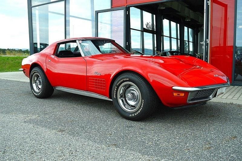 Gebraucht Corvette Stingray 367 PS (269 kW) 1971 Rot