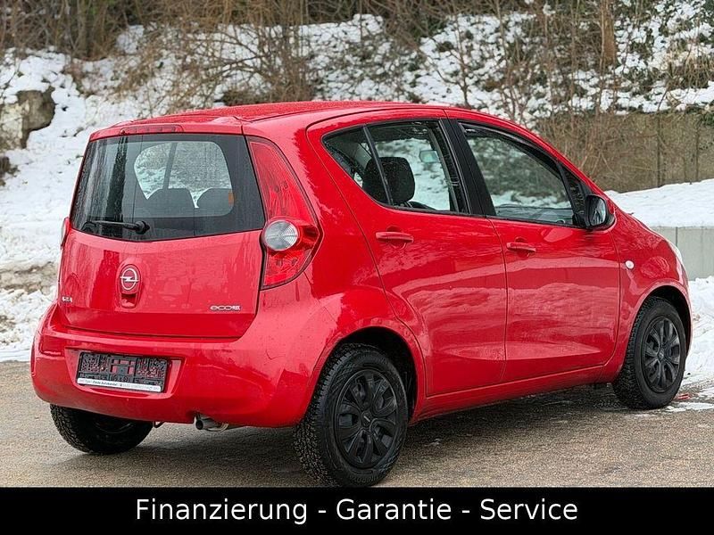 Gebraucht Opel Agila Edition 68 PS (50 kW) 2010 Rot Kleinwagen
