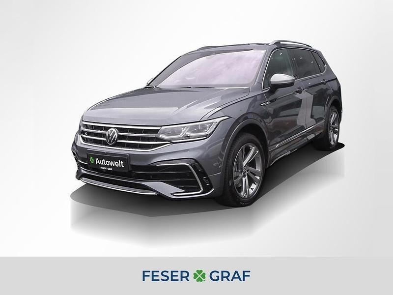 Platinumgrey Gebraucht 2022 VW Tiguan Allspace R-line SUV | 39.950 € (Fairer Preis) - Bild 1/4