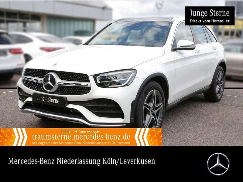 Weiß Gebraucht 2021 Mercedes GLC400d AMG SUV | 45.990 € (Guter Preis) - Bild 1/3