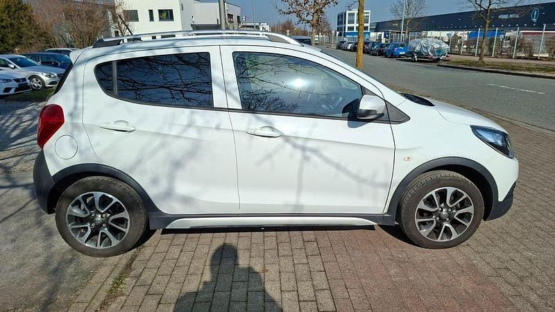 Gebraucht Opel Karl Rocks 75 PS (55 kW) 2018 Weiß Kleinwagen