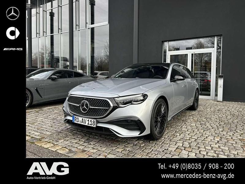 Lack hightechsilber Gebraucht 2025 Mercedes E220 Advanced Plus Kombi | 85.841 € - Bild 1/4