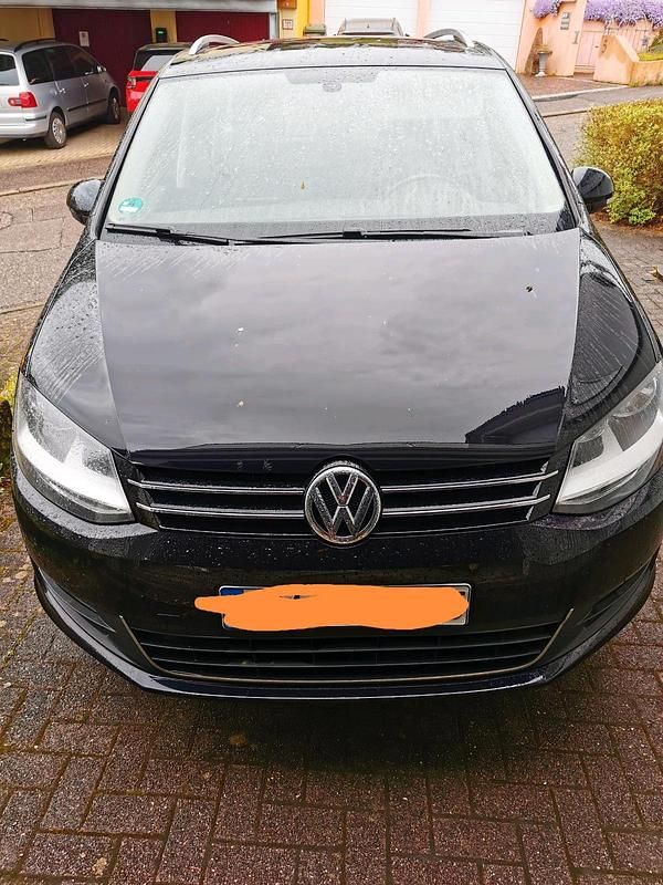 Gebraucht VW Sharan Cup 150 PS (110 kW) 2014 Schwarz Van / Kleinbus