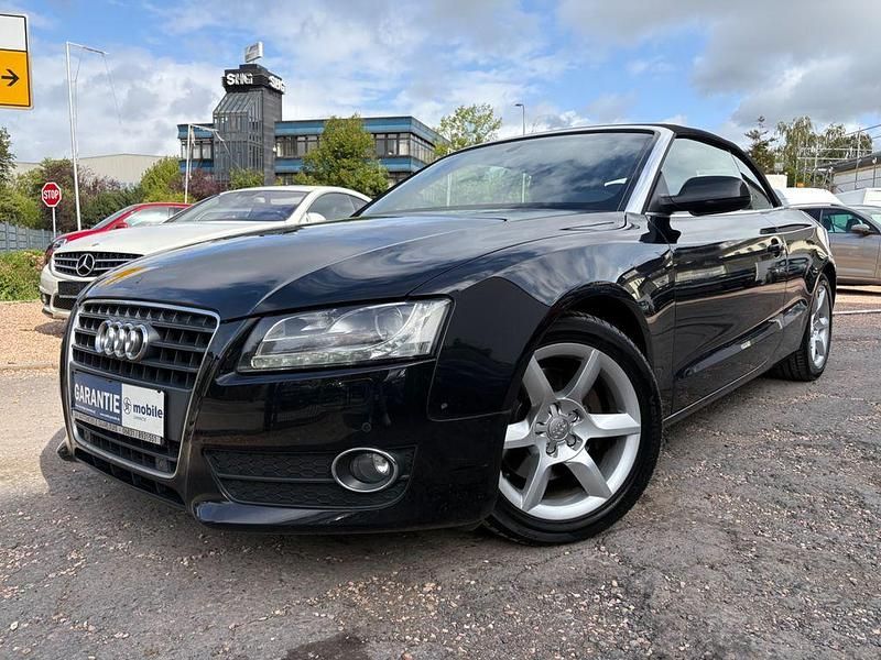 Schwarz Gebraucht 2010 Audi A5 Cabriolet Comfort Cabrio | 5.999 € (Superpreis) - Bild 1/4